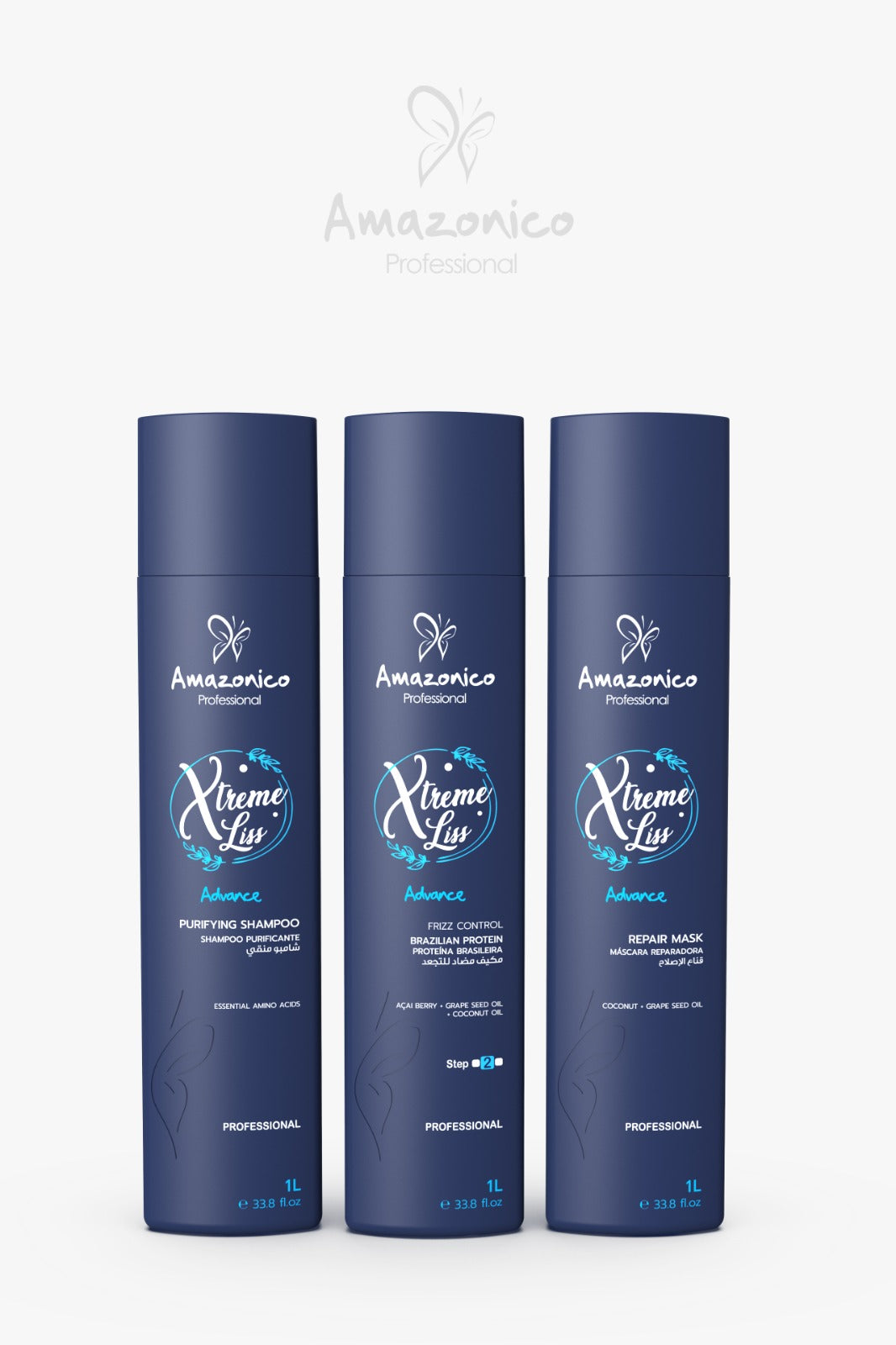 AMAZONICO Advance Brazilian protein treatment KIT 1000 ML