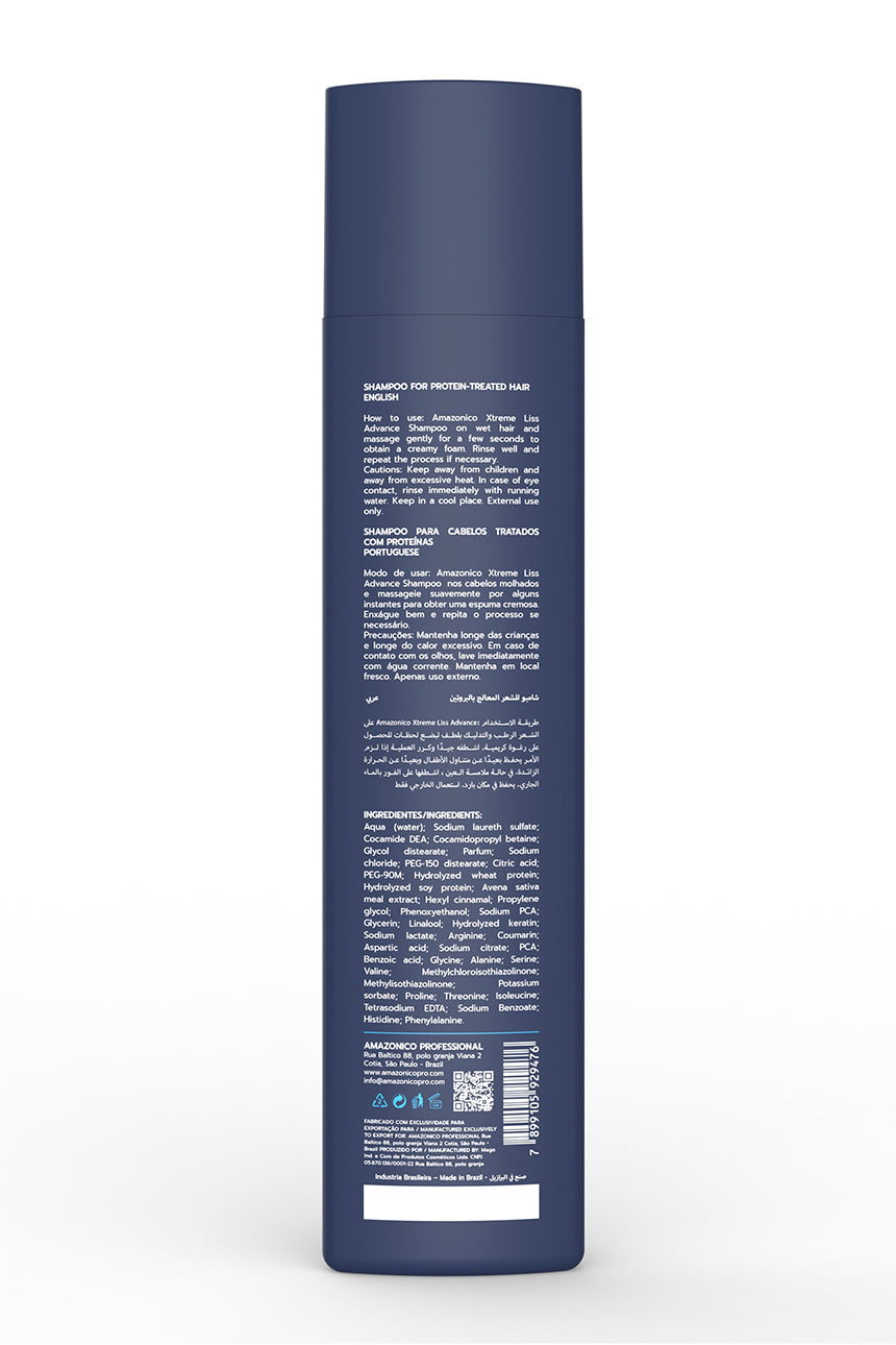 AMAZONICO Xtreme Liss Advance Home Care Shampoo 400ML